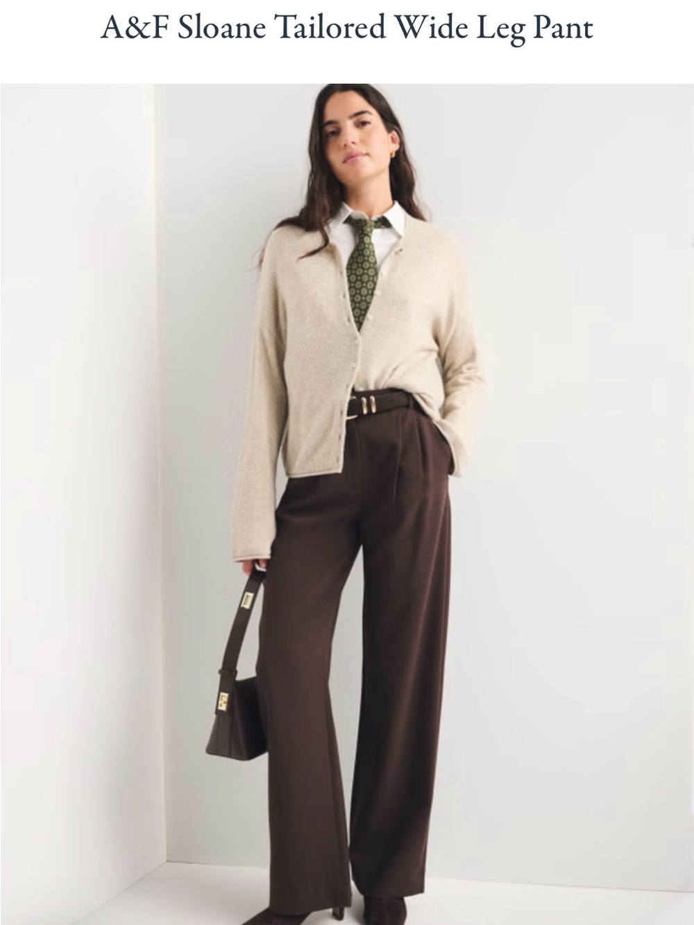 Abercrombie Sloane Wide leg pant